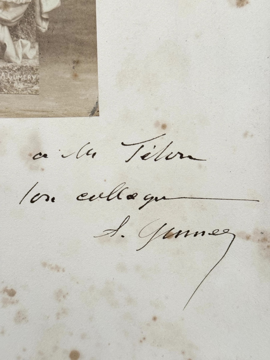Charles MARVILLE (1813-1879) Fontaine de Guméry, c. 1860 photographie tirage albuminé d'époque-photo-2