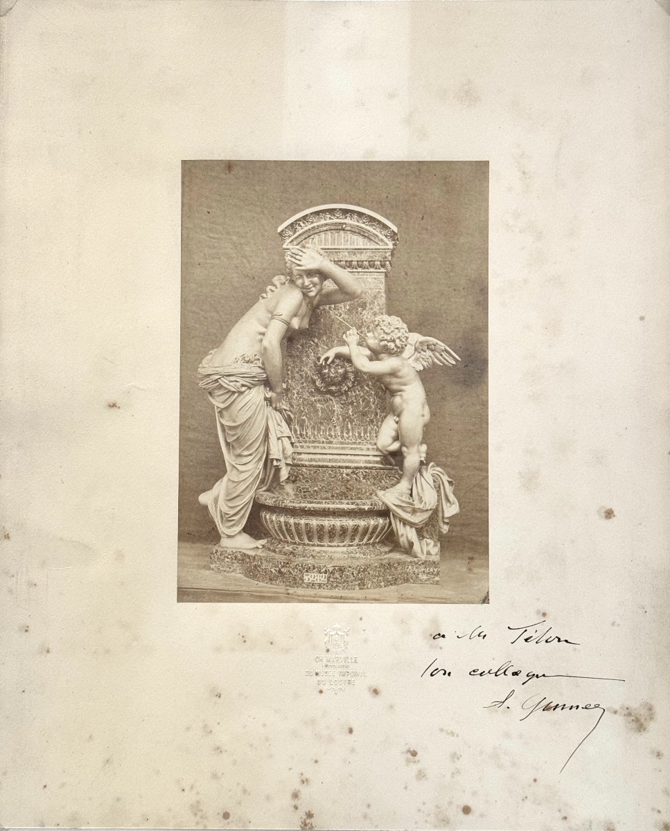 Charles MARVILLE (1813-1879) Fontaine de Guméry, c. 1860 photographie tirage albuminé d'époque-photo-4