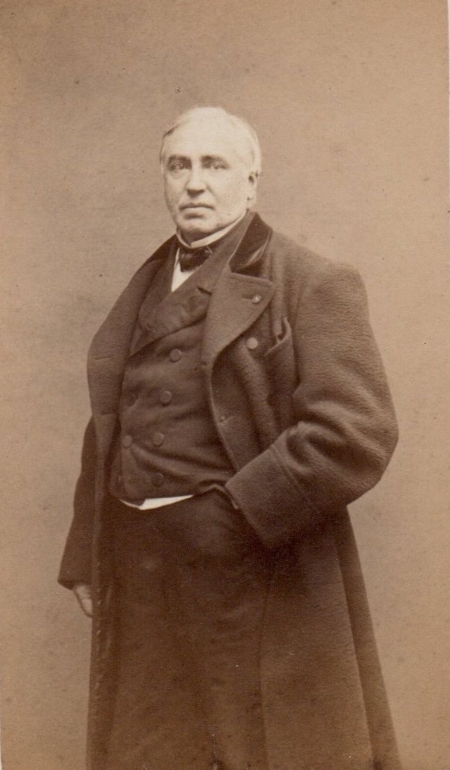 Surgeon Emile Nelaton Cdv By Pierre Carjat Circa 1865 Albumen Print Photograph -photo-2