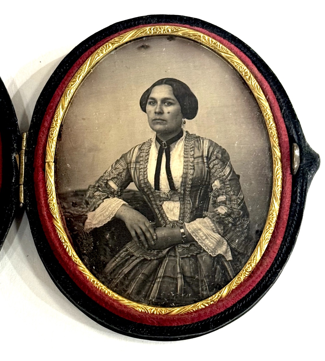 Paire de Daguerréotypes par J.B. BERUBET (1804-1887) circa 1850 photographie Vintage-photo-4