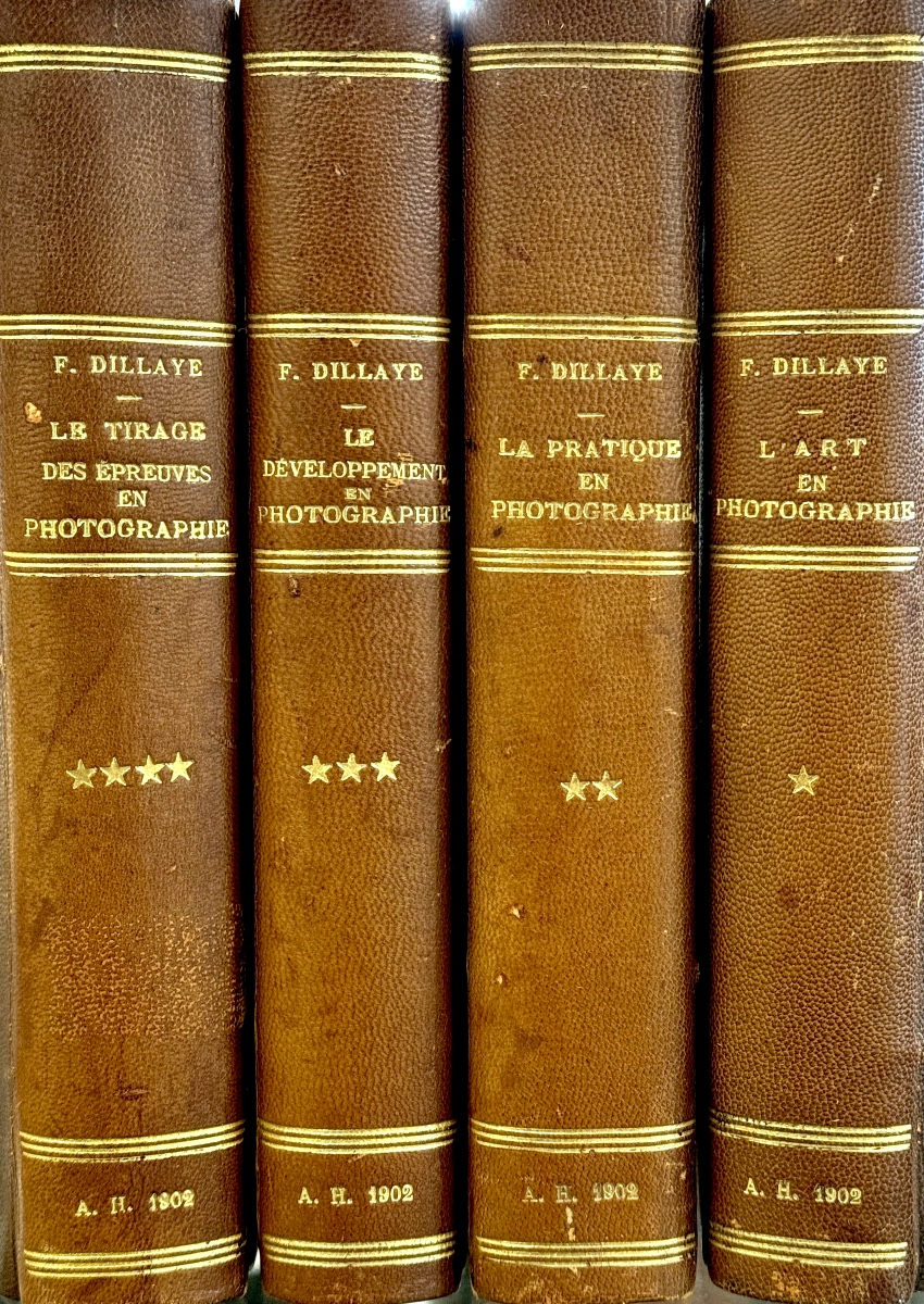 Photography In 4 Volumes By Frédéric Dillaye - 1902 
