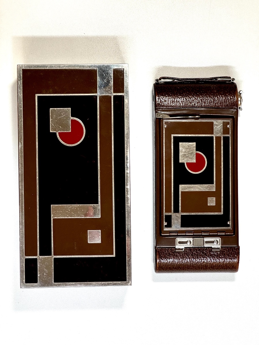 Kodak Gift n°1 A Art-Déco Appareil photographique Vintage Folding-photo-1