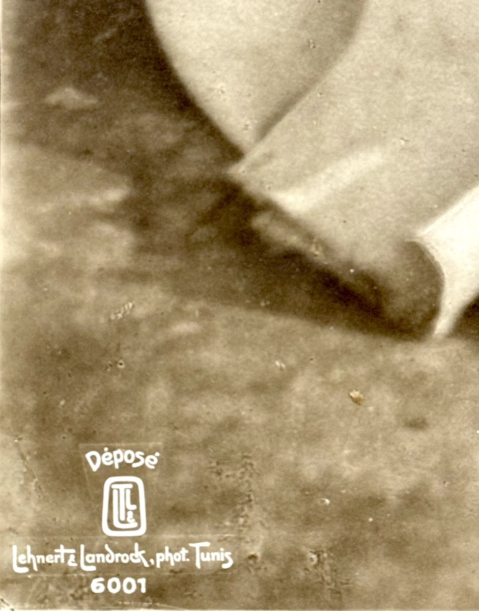 LENHERT & LANDROCK "Les Amoureux"Tirage argentique c.1905 photographie Vintage-photo-2