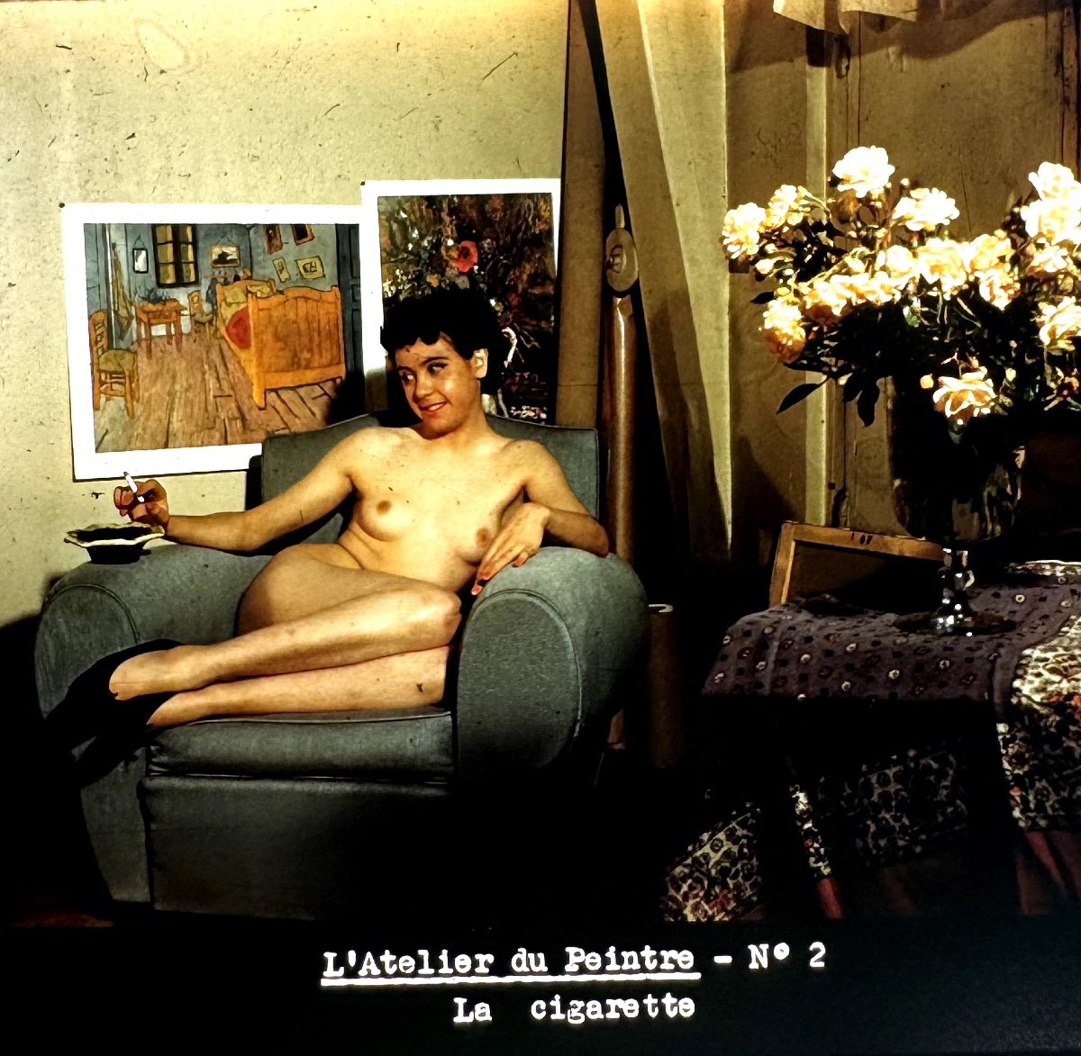 "L'Atelier du Peintre" Coffret de 6 nus stéréo et visionneuse-photo-4