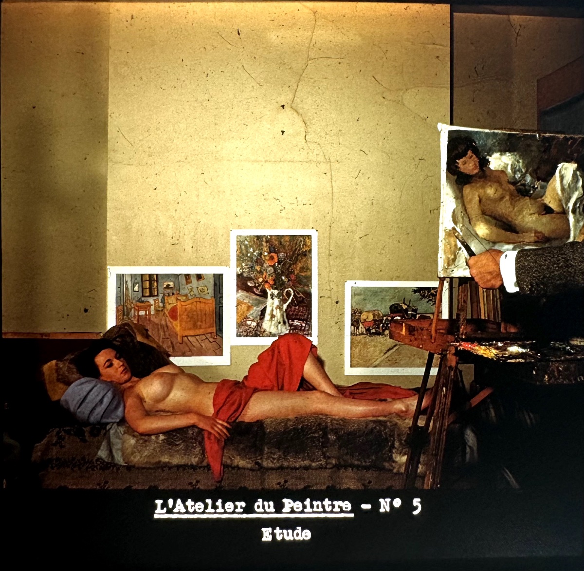 "L'Atelier du Peintre" Coffret de 6 nus stéréo et visionneuse-photo-4