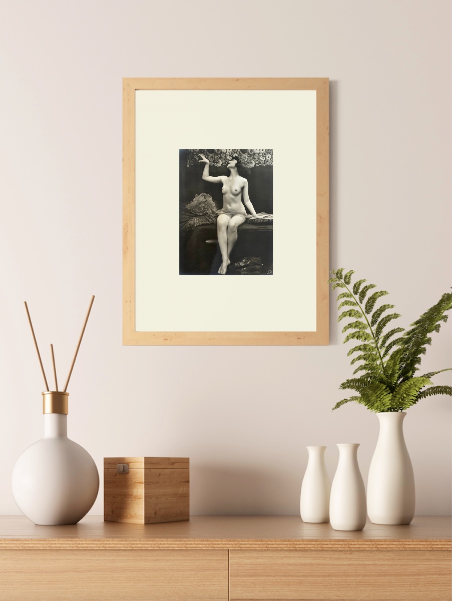 4 Etudes de Nu Julien MANDEL C.1920 Tirages argentiques d'époque photographie-photo-4