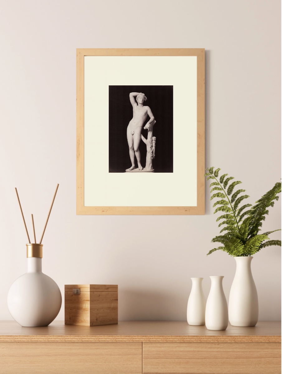 Giacomo Brogi, "apollo," Uffizi Gallery, Florence, Circa 1880. Albumen Print.-photo-3