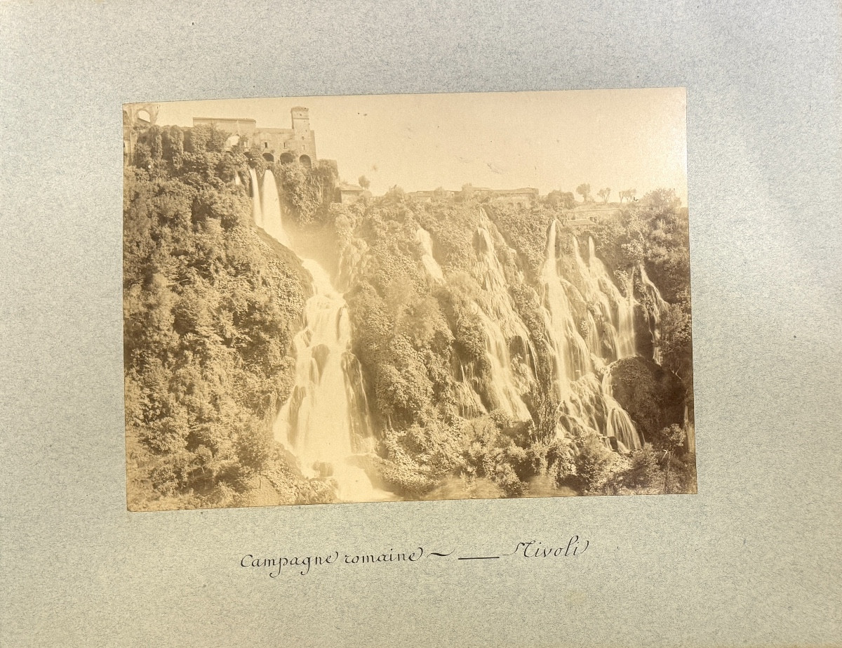 Italia, Album Of 60 Albumen Prints Circa 1882 Photography-photo-3