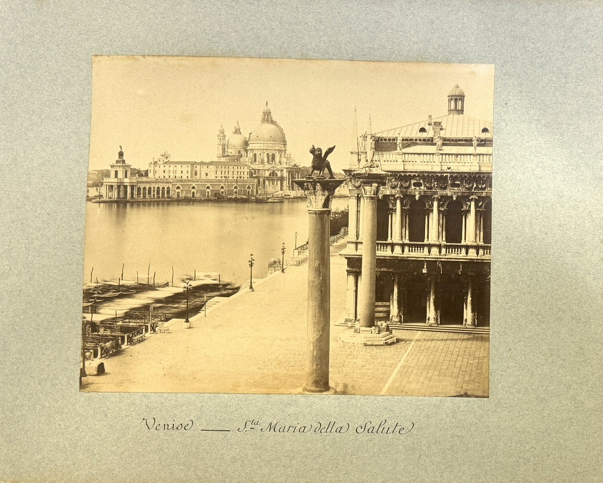 Italia, Album Of 60 Albumen Prints Circa 1882 Photography-photo-4