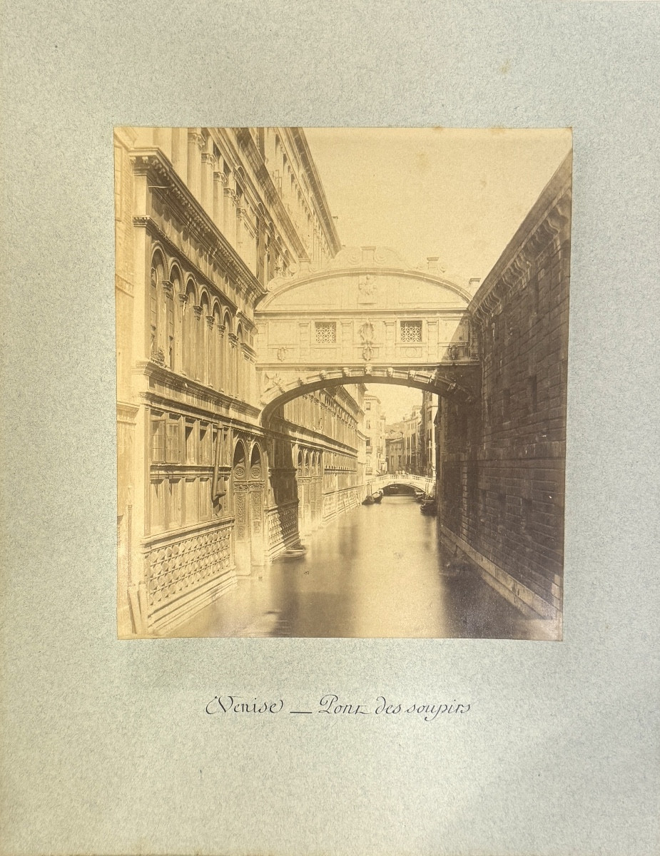 Italia, Album Of 60 Albumen Prints Circa 1882 Photography-photo-3