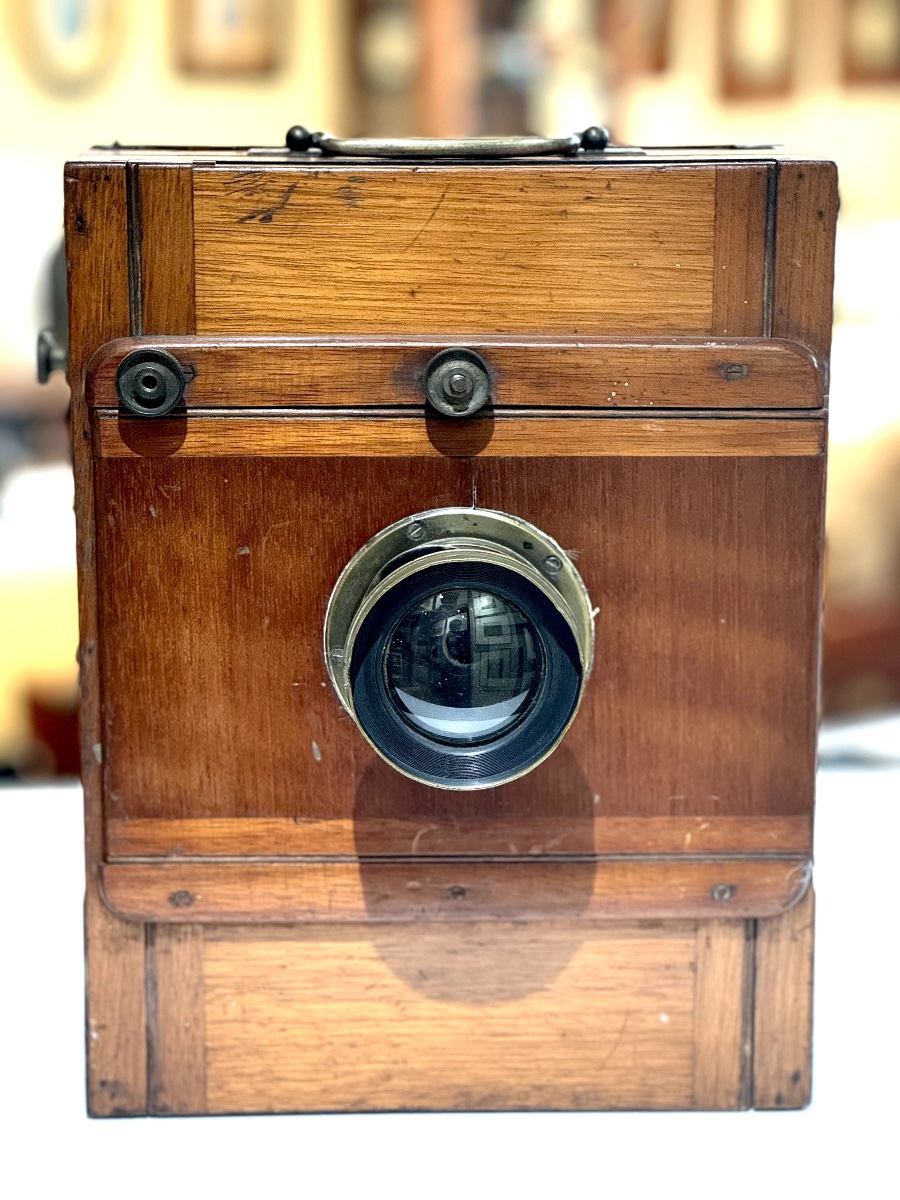 Camera 18 X 24 Lens Dallmeyer Rectilinear N.2 Circa 1870-photo-4