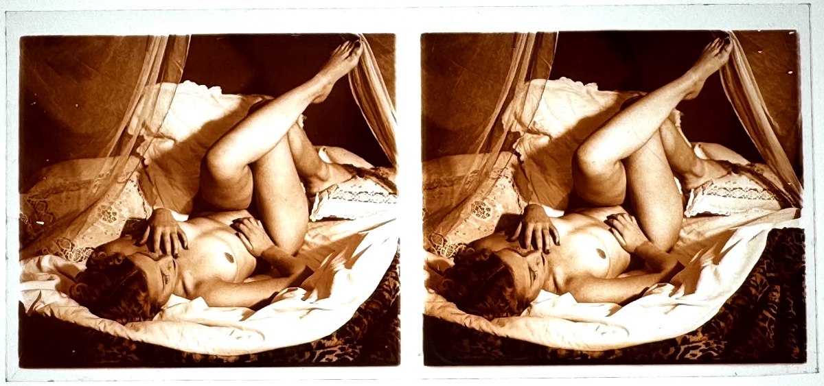 Positive Glass Plate, Stereoscopic Nude -photo-1