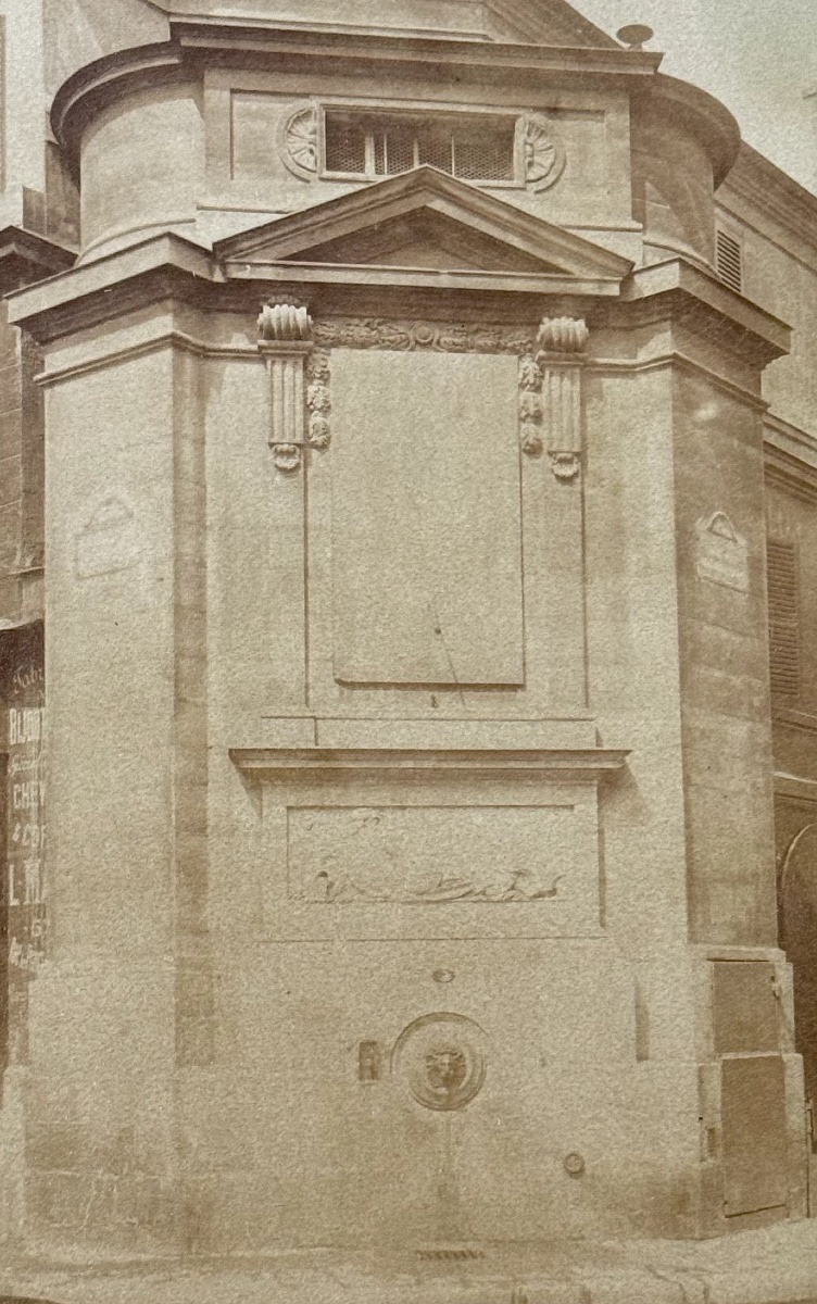 Eugène ATGET (1857-1927) Fontaine des Haudriettes, Paris c.1898 photographie Vintage-photo-2