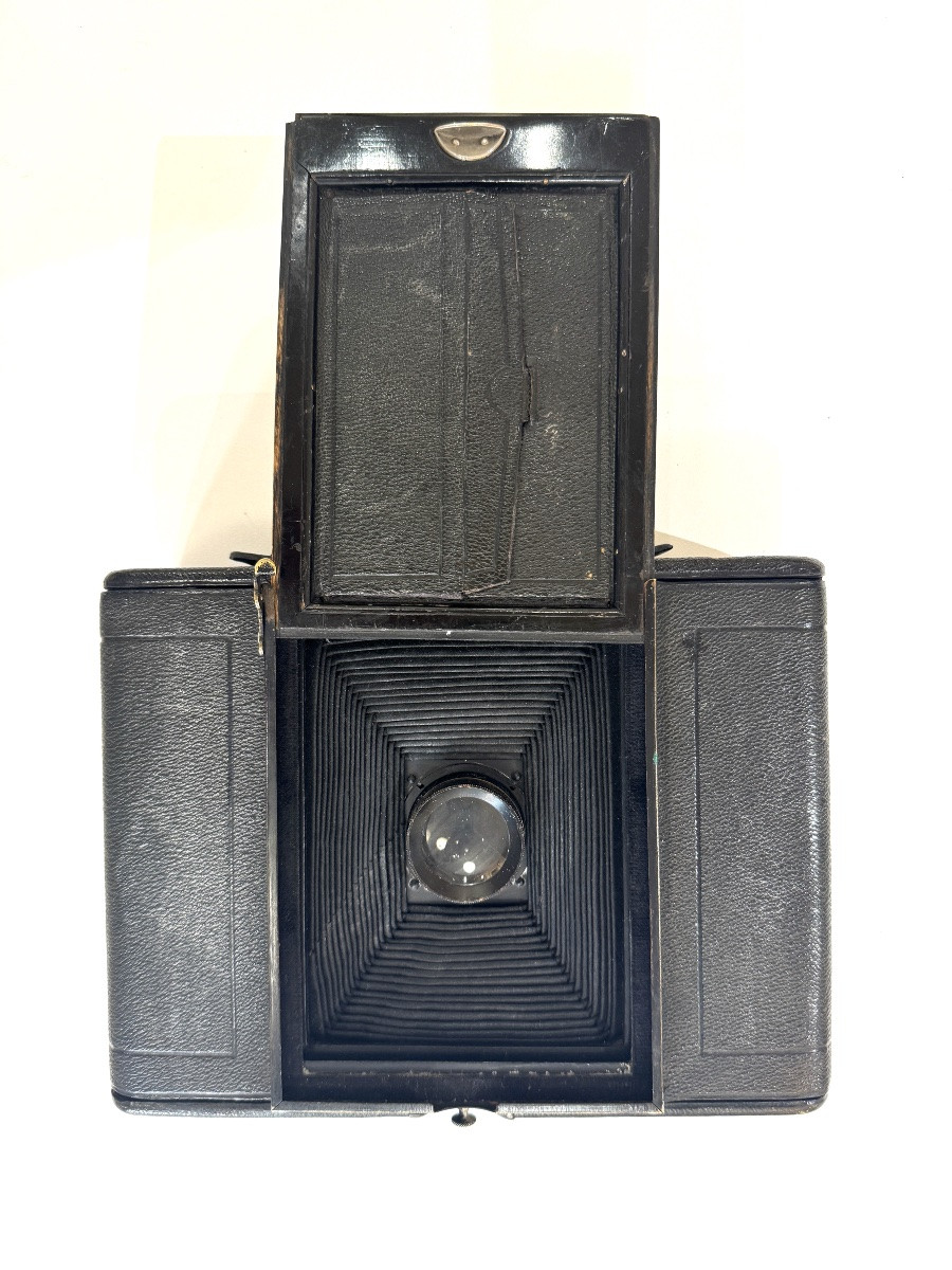 Travel Camera Lens Roussel Circa 1910 Vintage Camera-photo-5