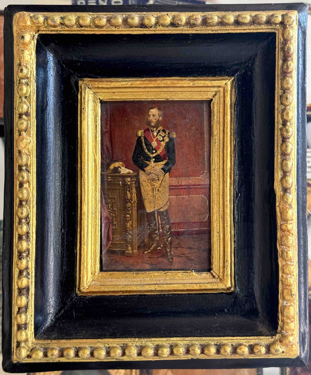 Full-length Portrait, Comte De Flandre  Circa 1860 Photo Albumen Print