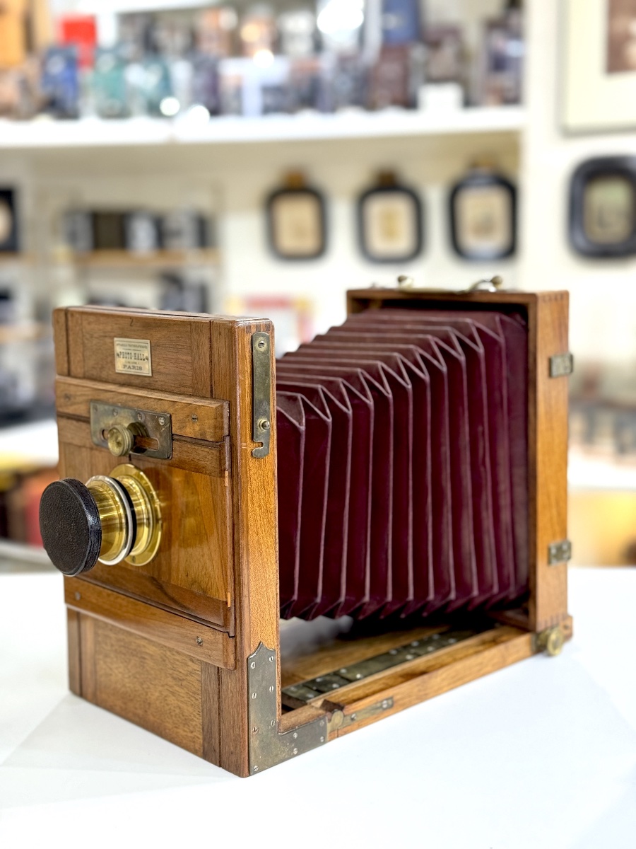 Chambre Photo Hall avec sacoche et chassis circa 1895 -photo-2