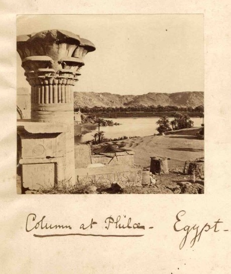 Francis FRITH, Philae, Morceaux de Papyrus et de Momie, Egypte c.1857 tirages albuminés-photo-2