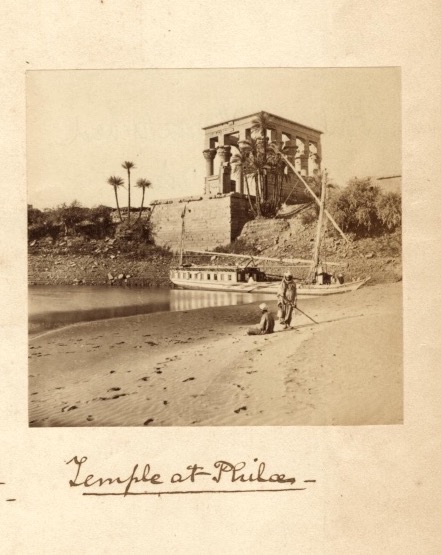 Francis FRITH, Philae, Morceaux de Papyrus et de Momie, Egypte c.1857 tirages albuminés-photo-3