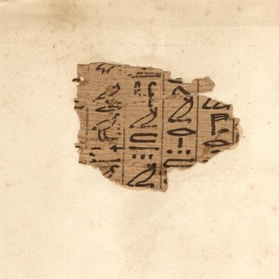 Francis FRITH, Philae, Morceaux de Papyrus et de Momie, Egypte c.1857 tirages albuminés-photo-4
