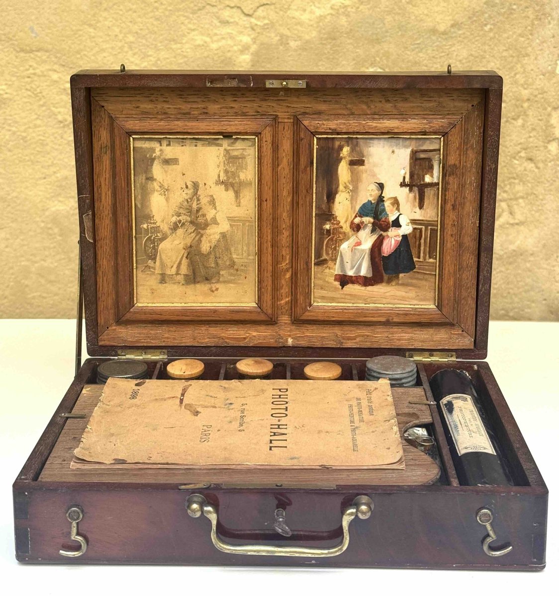 Bourgeois-aine Photo-painting Set, Circa 1898-photo-4