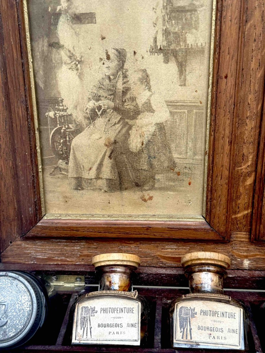 Bourgeois-aine Photo-painting Set, Circa 1898-photo-6