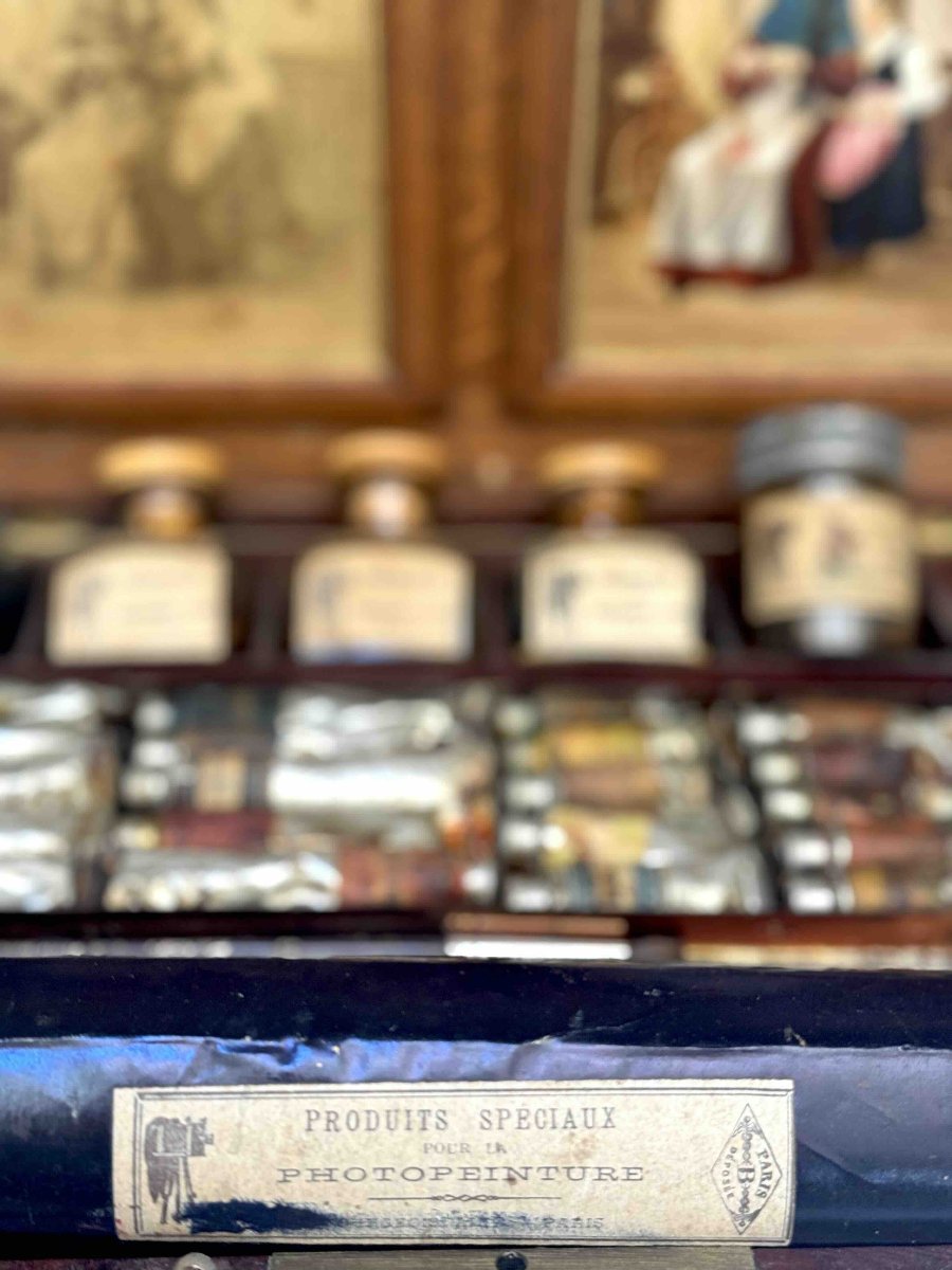 Bourgeois-aine Photo-painting Set, Circa 1898-photo-7