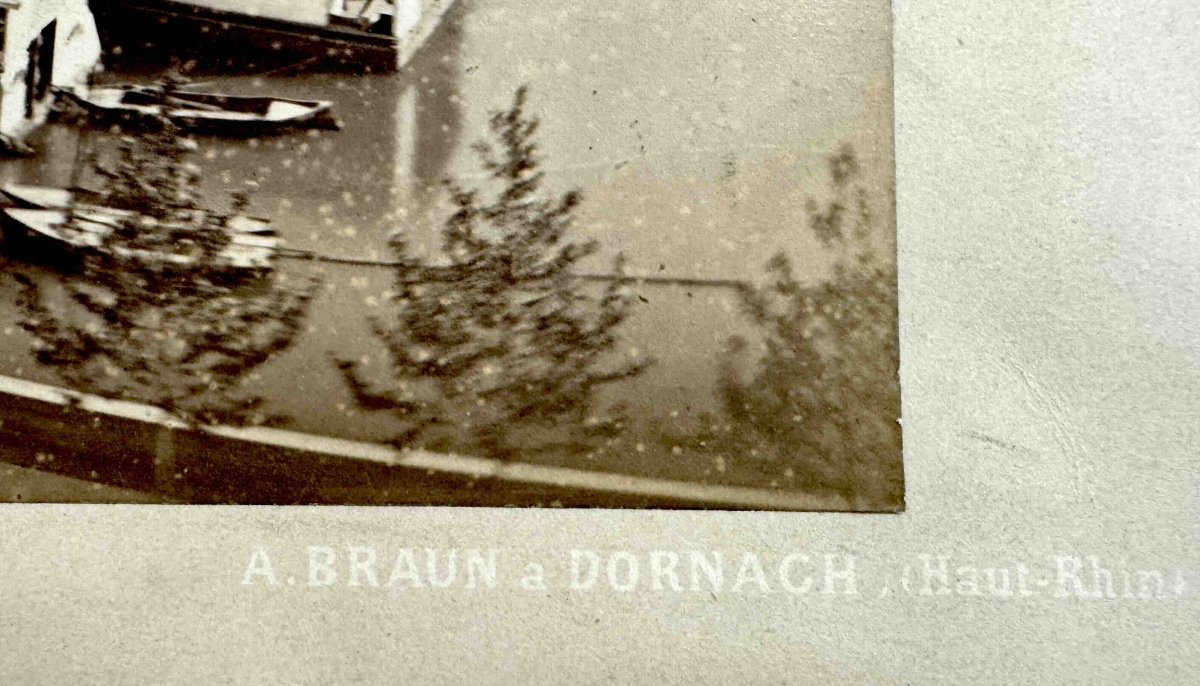 Adolphe Braun, Vue panoramique de Paris c.1860-photo-3