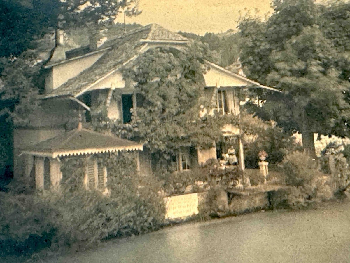 Autochrome "Maison du Poète Kleist" Thune, Suisse  circa 1912
