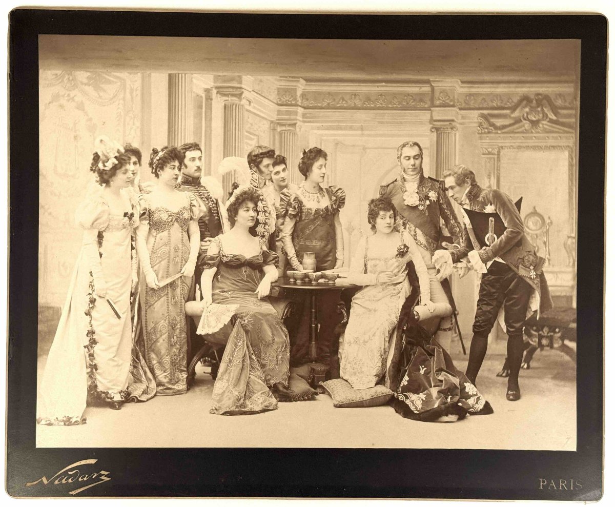 Nadar, "madame Sans-gêne," Signed, Circa 1893; Albumen Print-photo-2