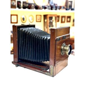 Camera 18 X 24 Lens Dallmeyer Rectilinear N.2 Circa 1870