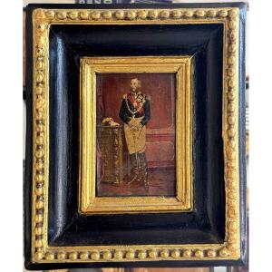 Full-length Portrait, Comte De Flandre  Circa 1860 Photo Albumen Print