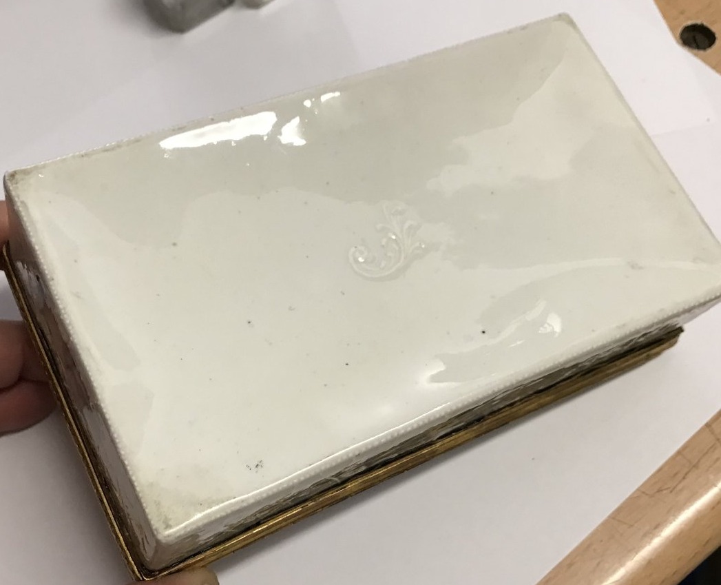 Grand Coffret d'écriture de voyage Anglais en email sur cuivre époque 18éme vers 1770-photo-6