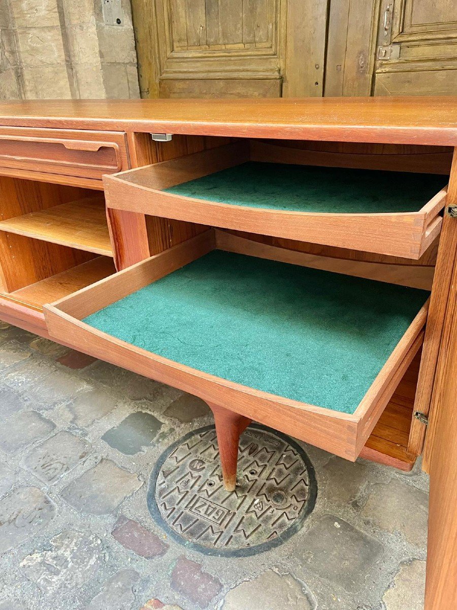 Teak Sideboard By Johannes Andersen-photo-3