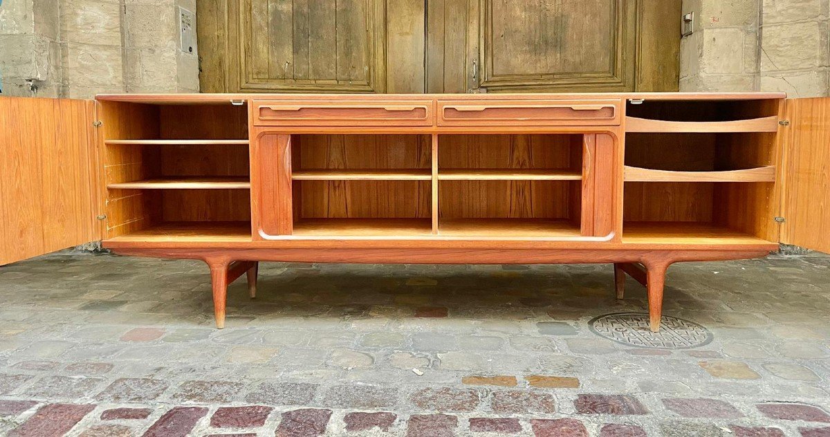 Teak Sideboard By Johannes Andersen-photo-4