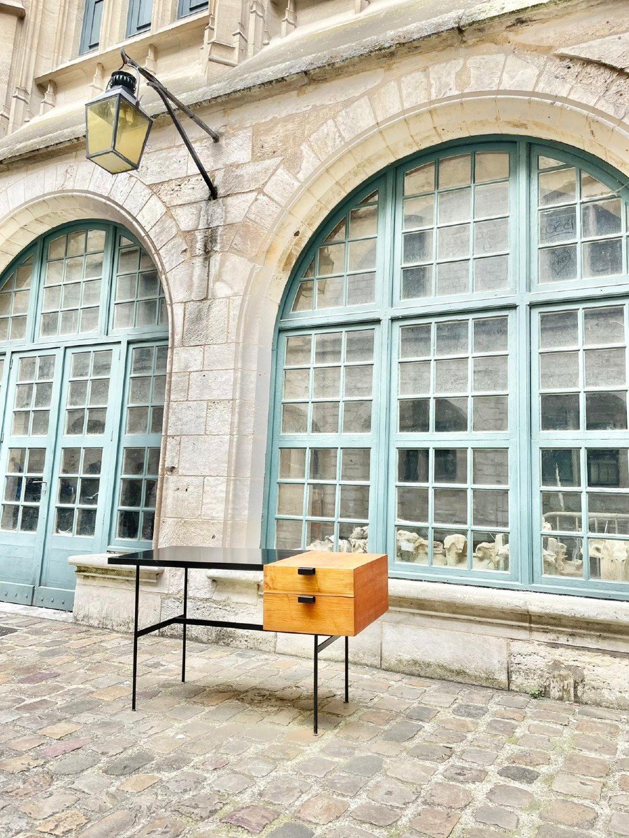 Desk Cm141 By Pierre Paulin Thonet Edition-photo-2