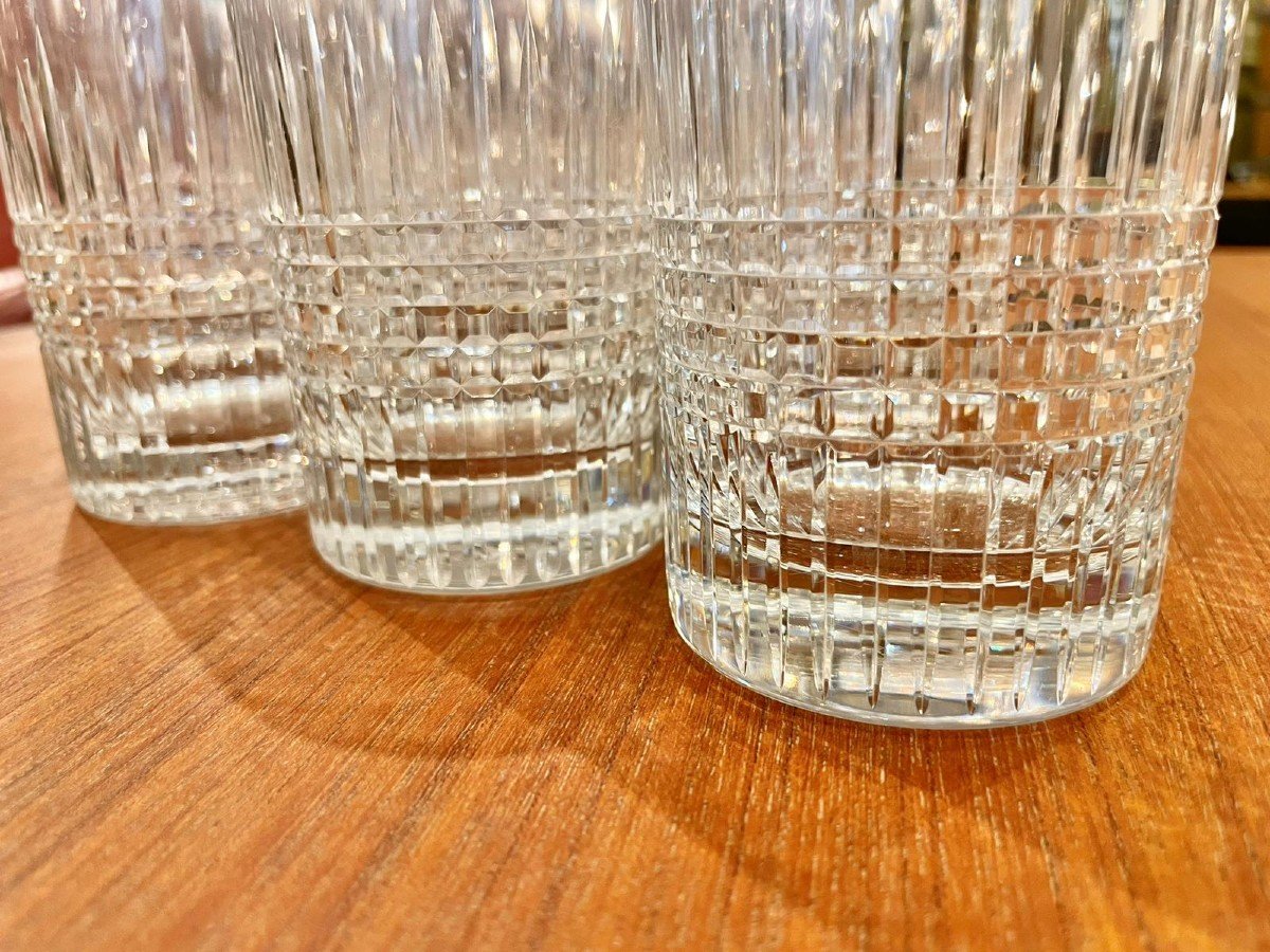 Service Of 6 Maison Baccarat Glasses-photo-2