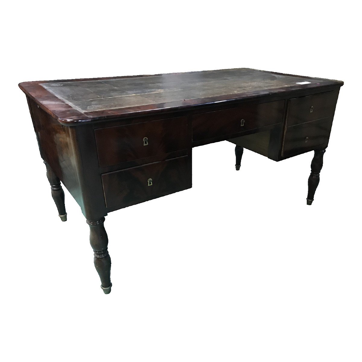 Louis Philippe Mahogany Desk