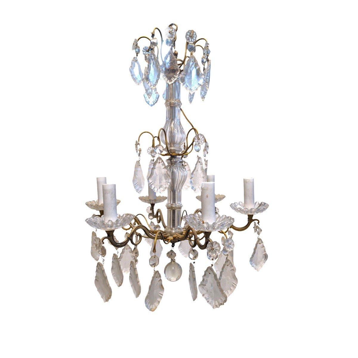 Louis XV Style Crystal Tassel Chandelier