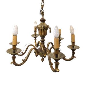 Napoleon III Style Bronze Chandelier