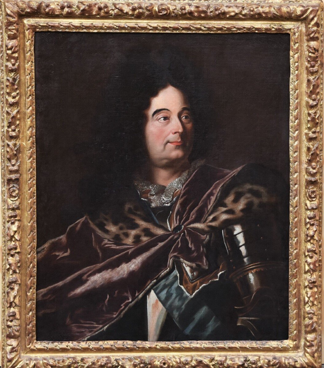Antique 18th Century French School Portrait