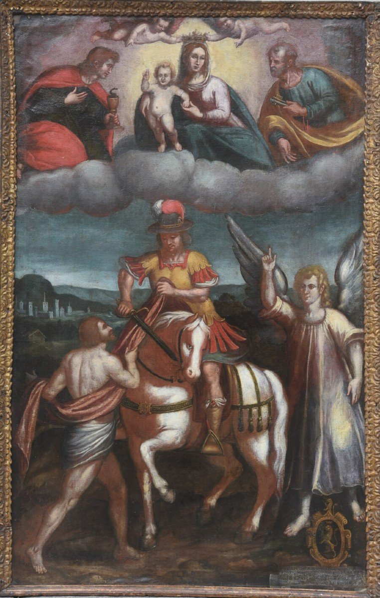 Ancient Painting Of The Italian School Of 1600