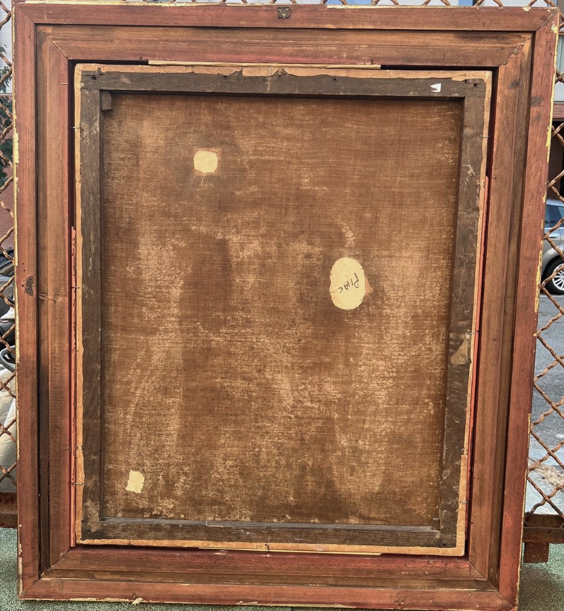 Antique 17th-century Spanish School Painting-photo-6