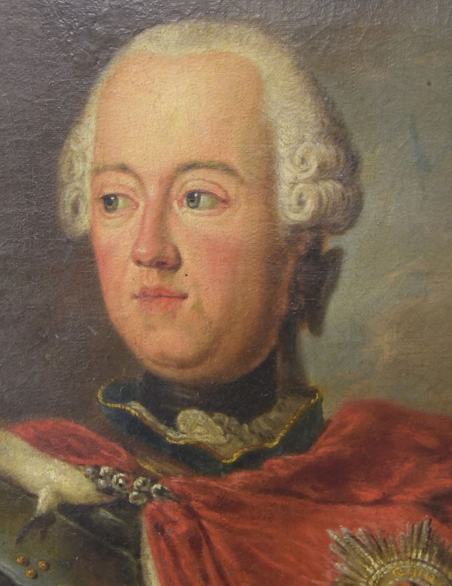 Tableau Ancien De l'école Française Du XVIIIe Siècle-photo-4