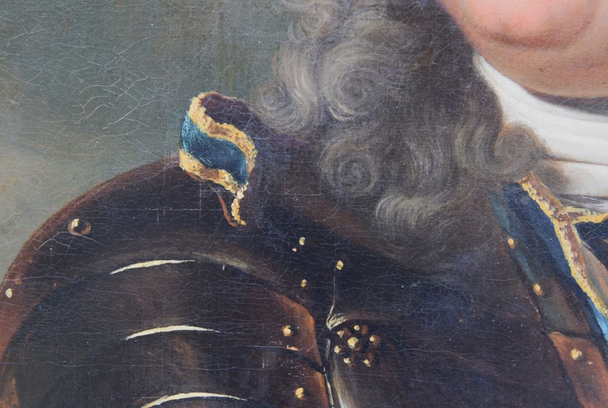 Portrait d'un officier européen de haut rang (fin XVIIe – début XVIIIe siècle)-photo-4