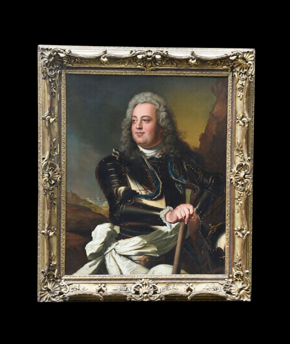 Portrait d'un officier européen de haut rang (fin XVIIe – début XVIIIe siècle)