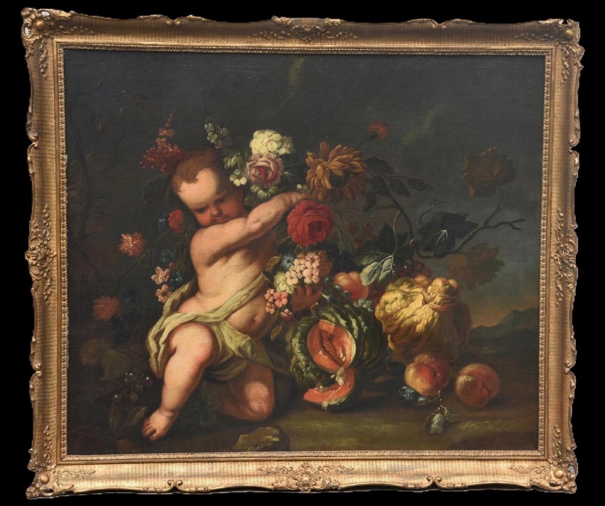 Antique Painting From The 1600s, Flemish School