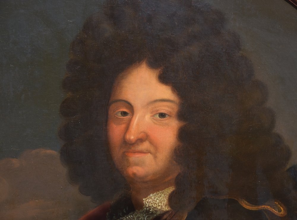 PORTRAIT DE L'ÉCOLE FRANÇAISE ANCIENNE, XVIIIe SIÈCLE-photo-4