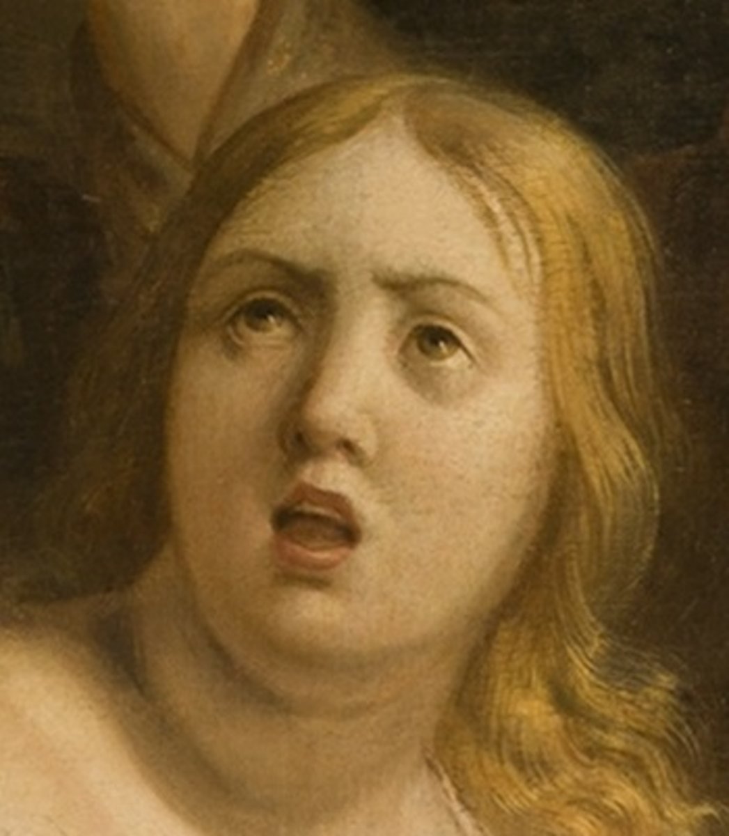 Ancient Painting Of The XVIIth Century-photo-2