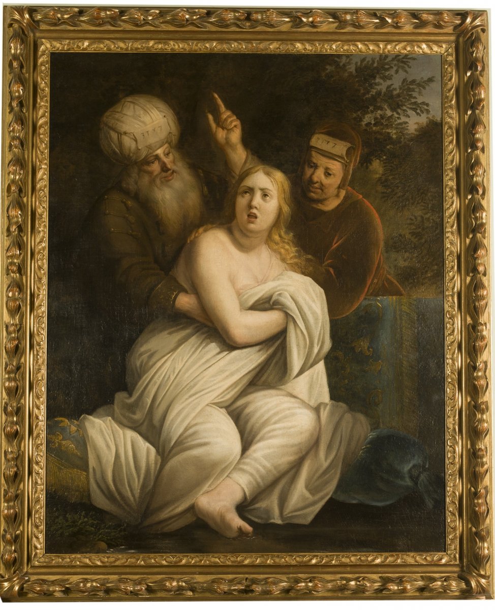 Ancient Painting Of The XVIIth Century