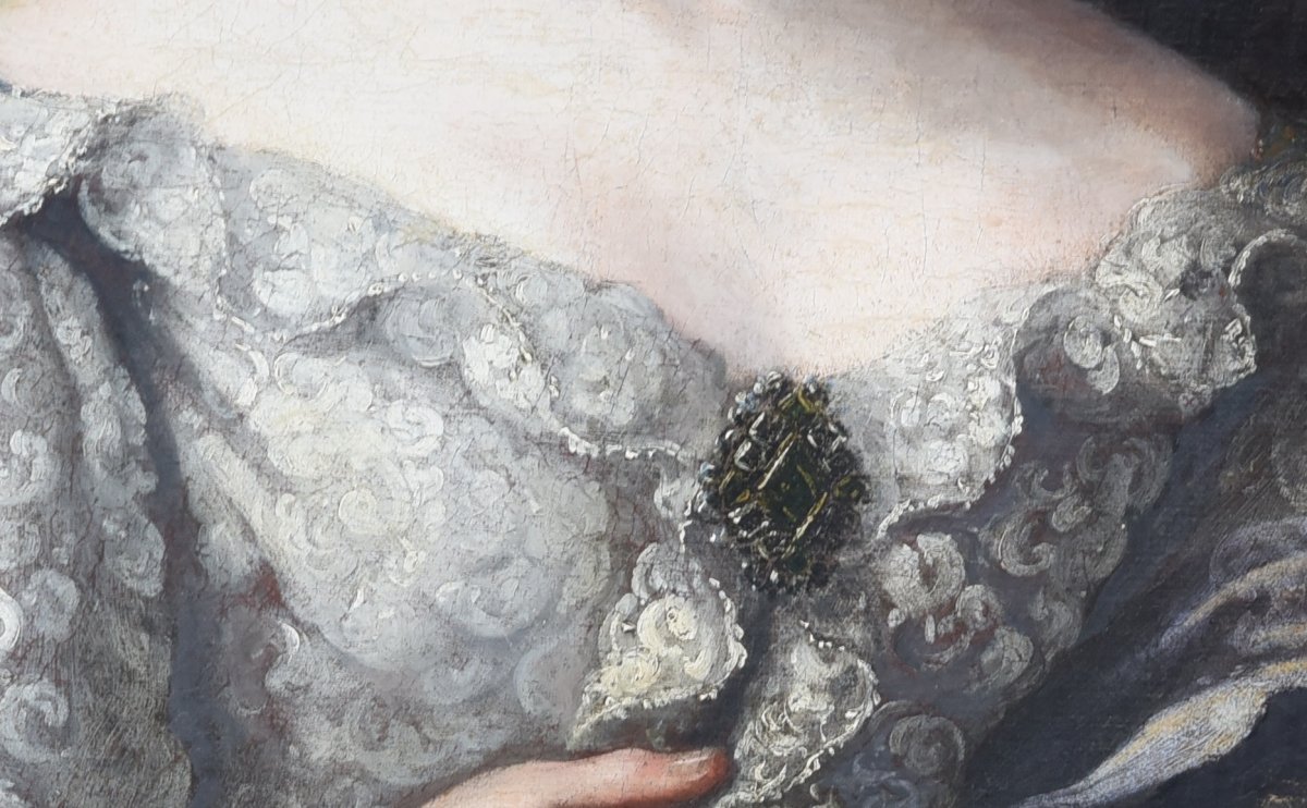 Circle Of Nicolas De LargilliÈre (french 1656-1746)-photo-1